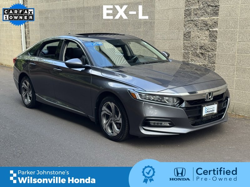 Certified 2018 Honda Accord EX-L image 1