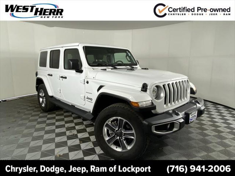 Certified 2021 Jeep Wrangler Unlimited Sahara w/ Safety Group image 1