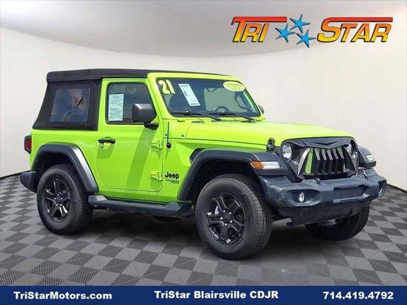 Certified 2021 Jeep Wrangler Sport image 1