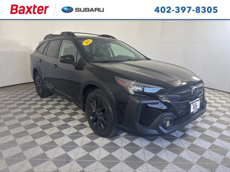 Certified 2025 Subaru Outback Onyx Edition XT image 1
