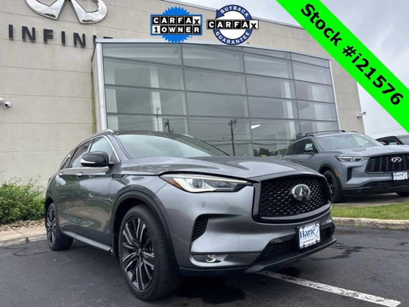 Certified 2022 INFINITI QX50 Luxe w/ Appearance Package image 1