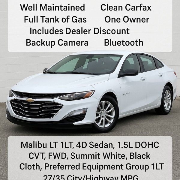 Used 2023 Chevrolet Malibu LT image 1