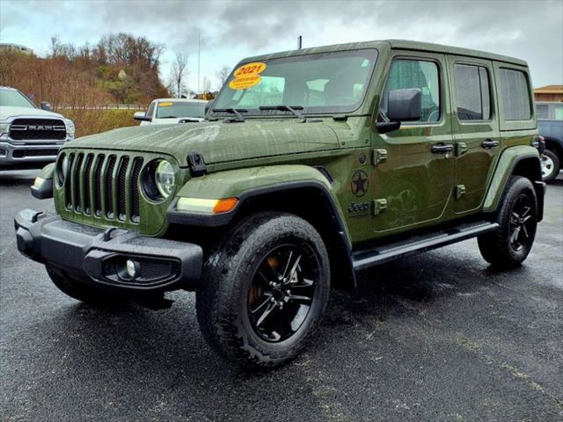 Certified 2021 Jeep Wrangler Unlimited Sahara image 1