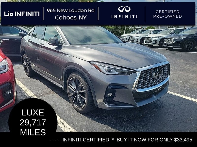 Certified 2023 INFINITI QX55 Luxe w/ Cargo Package image 1