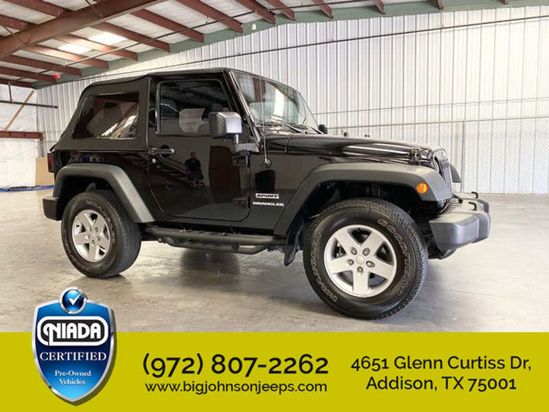 Used 2016 Jeep Wrangler Sport w/ Quick Order Package 24S image 1