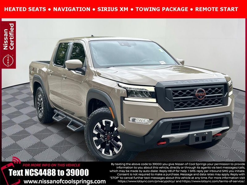 Certified 2022 Nissan Frontier Pro-X image 1