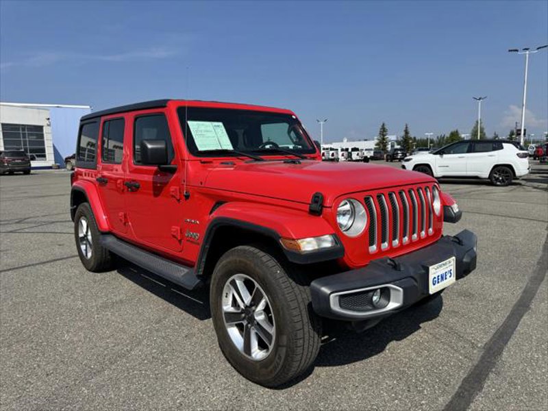 Certified 2020 Jeep Wrangler Unlimited Sahara image 1