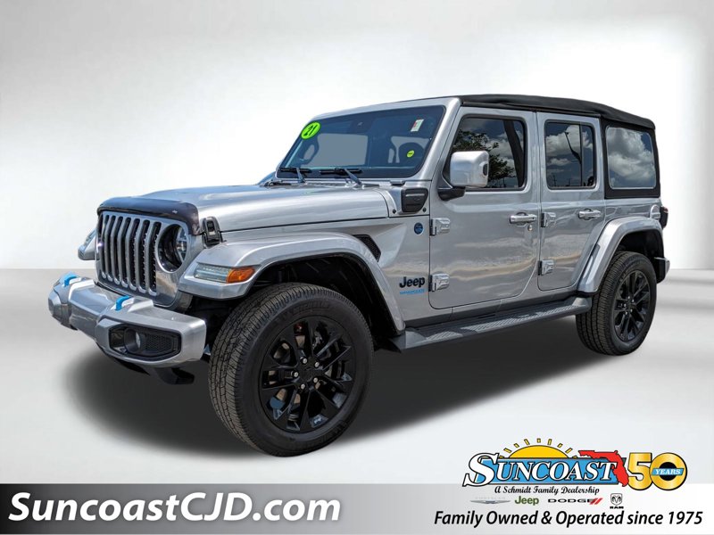 Certified 2021 Jeep Wrangler Unlimited Sahara image 1