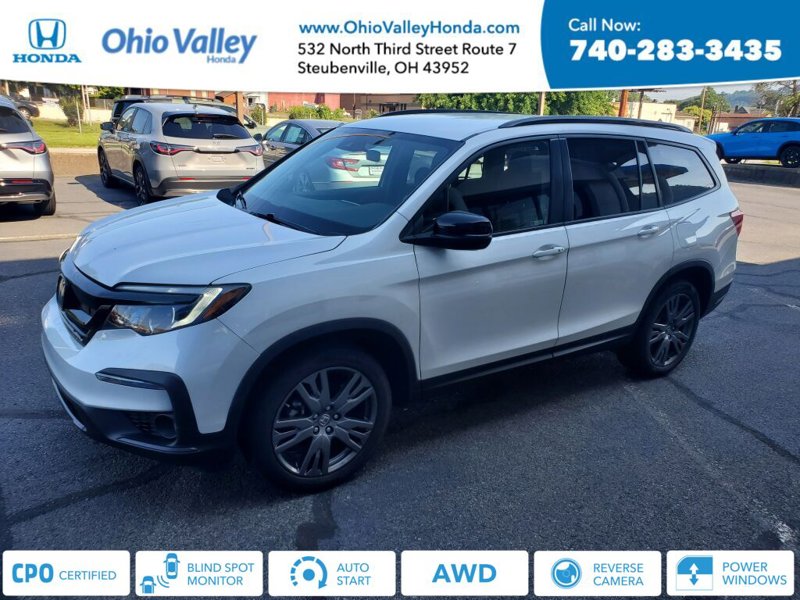 Certified 2022 Honda Pilot Sport image 1
