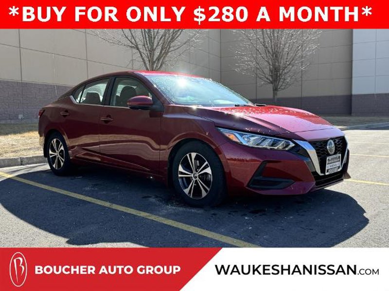 Certified 2020 Nissan Sentra SV image 1