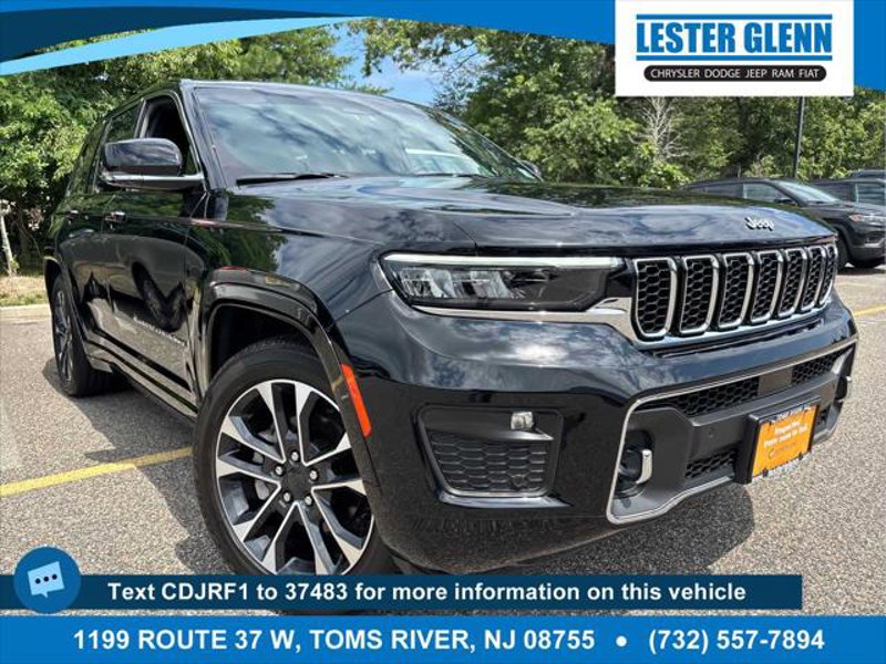Certified 2023 Jeep Grand Cherokee Overland w/ Luxury Tech Group IV image 1