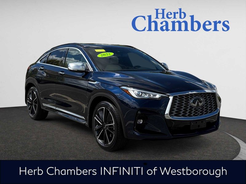 Certified 2022 INFINITI QX55 Luxe w/ Accent Package image 1