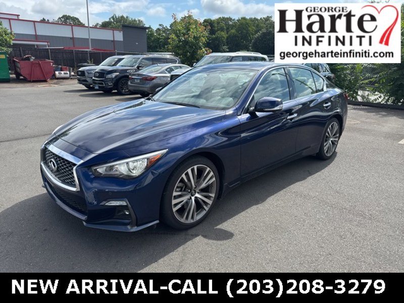 Certified 2022 INFINITI Q50 Sensory image 1