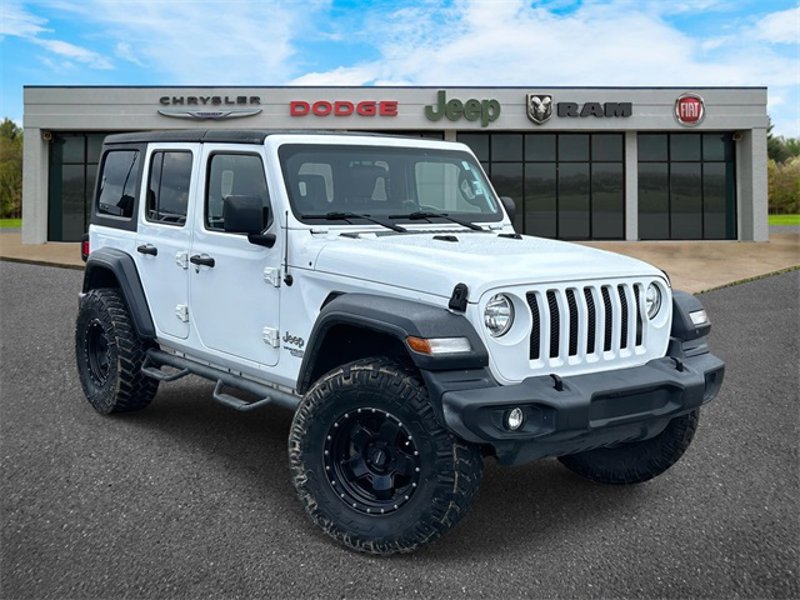 Certified 2019 Jeep Wrangler Unlimited Sport S image 1