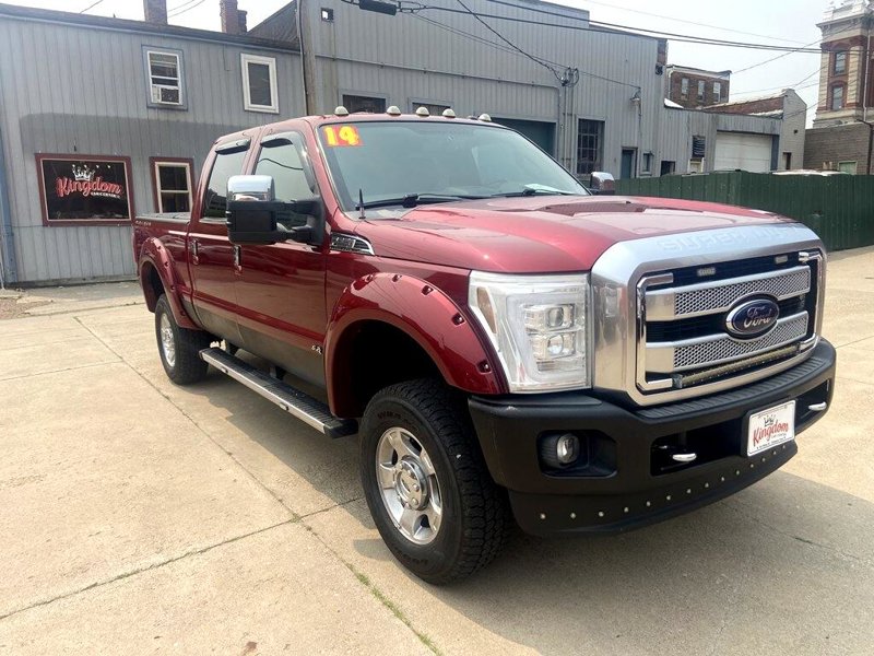 Used 2014 Ford F250 Platinum w/ Snow Plow Prep Package image 1