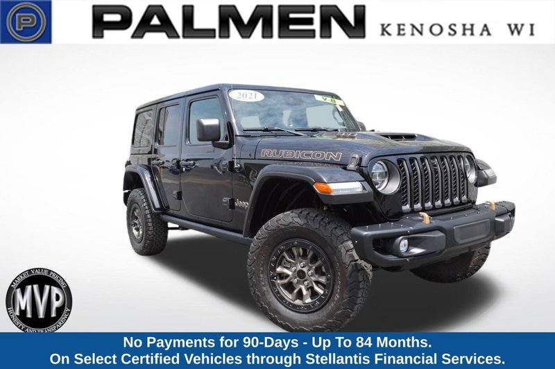 Certified 2021 Jeep Wrangler Unlimited Rubicon w/ Trailer Tow Package image 1