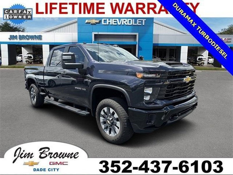 Certified 2024 Chevrolet Silverado 2500 Custom w/ Custom Value Package image 1