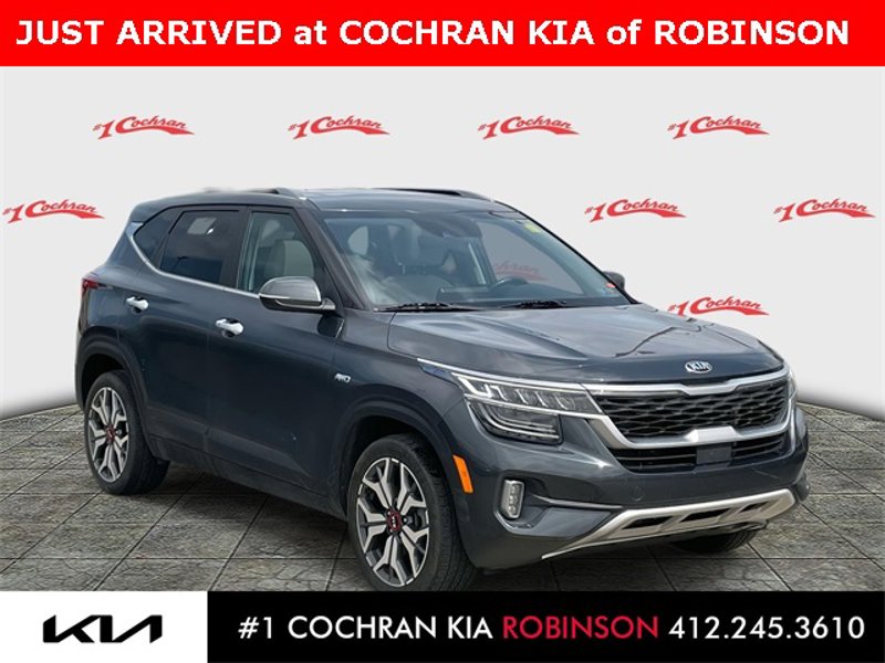Certified 2021 Kia Seltos SX w/ SX Sunroof Package image 1