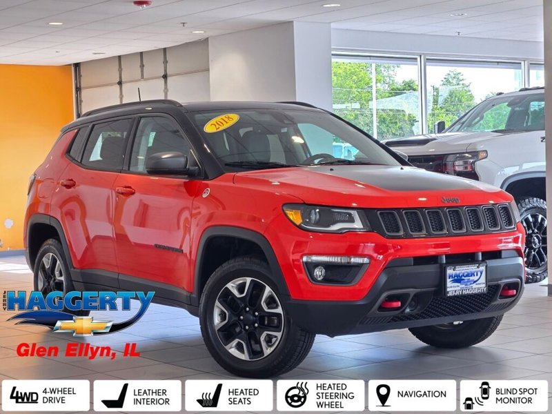Used 2018 Jeep Compass Trailhawk w/ Leather Interior Group image 1