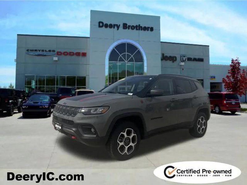Certified 2022 Jeep Compass Trailhawk w/ Sun and Sound Group image 1
