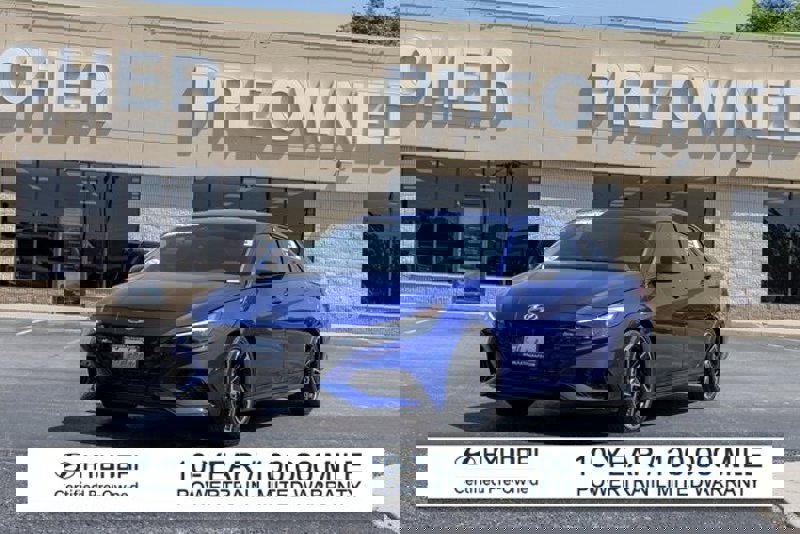 Certified 2023 Hyundai Elantra N Line image 1