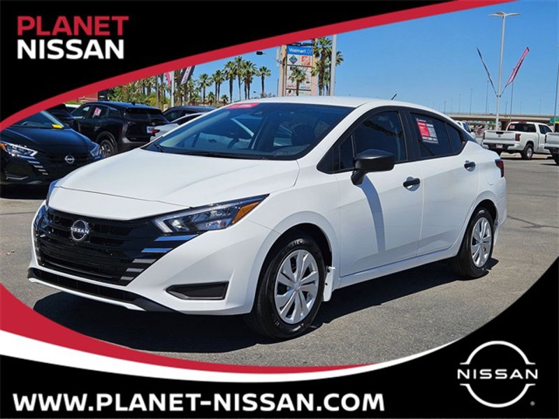 Certified 2025 Nissan Versa S w/ Trunk Package image 1