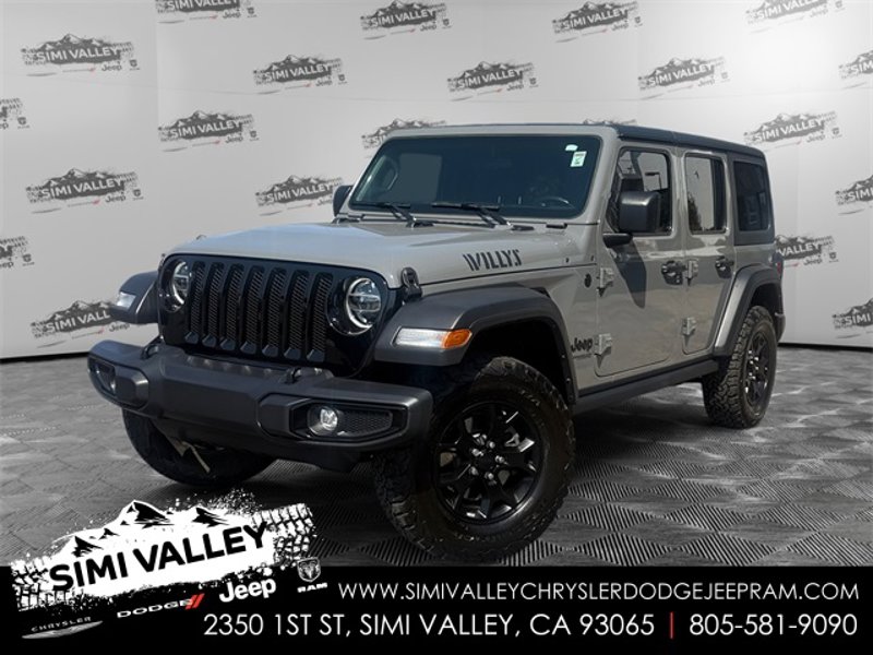 Used 2021 Jeep Wrangler Unlimited Sport image 1