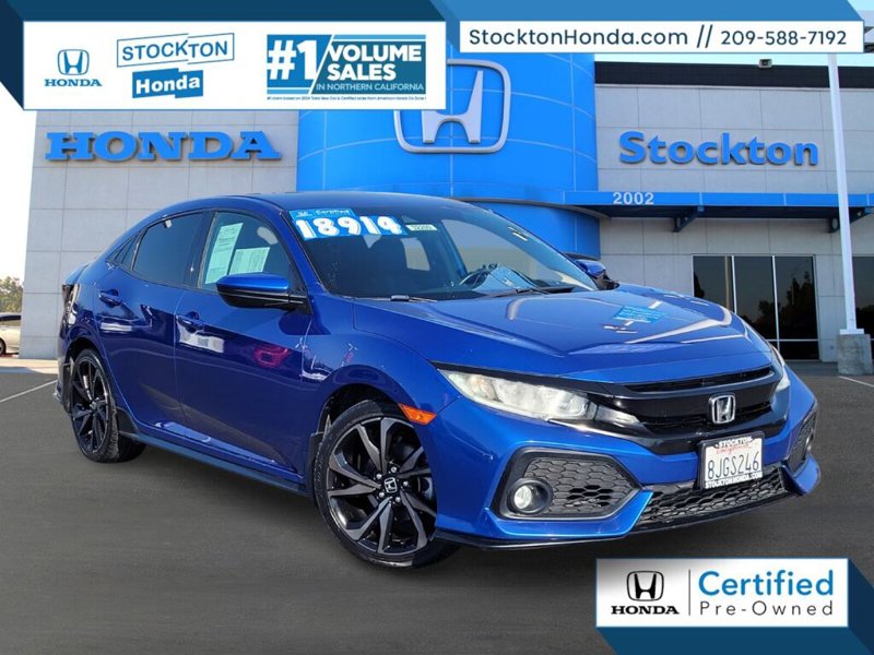 Certified 2019 Honda Civic Sport image 1