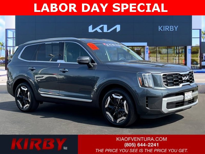 Certified 2023 Kia Telluride S w/ S Sunroof Package image 1