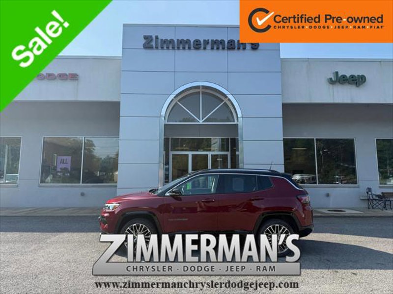 Certified 2022 Jeep Compass Limited w/ Elite Group image 1