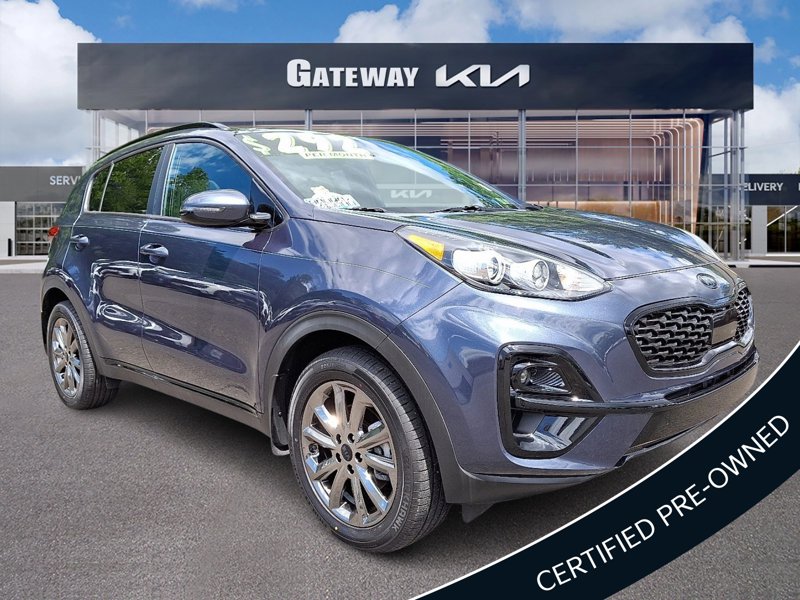Certified 2022 Kia Sportage Nightfall Edition w/ Nighfall AWD Premium Package image 1