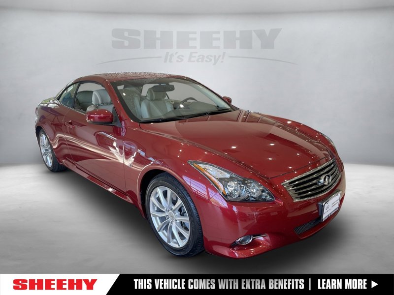 Certified 2015 INFINITI Q60 Convertible w/ Premium Package image 1