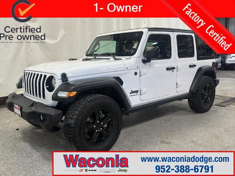 Certified 2023 Jeep Wrangler Unlimited Sport image 1