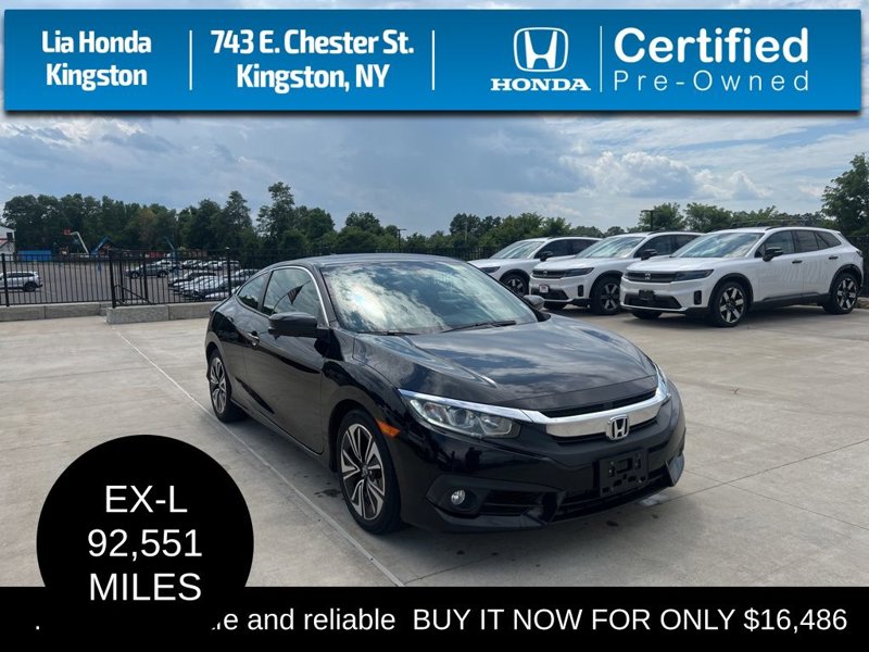 Certified 2017 Honda Civic EX-L image 1