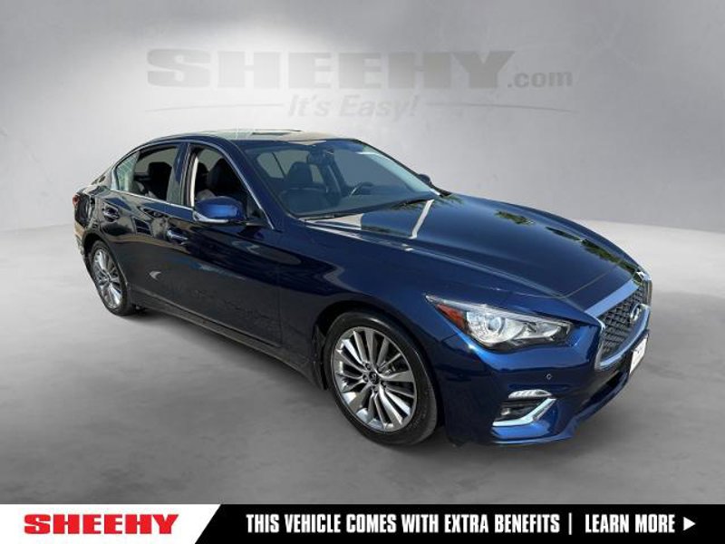 Certified 2022 INFINITI Q50 Luxe image 1