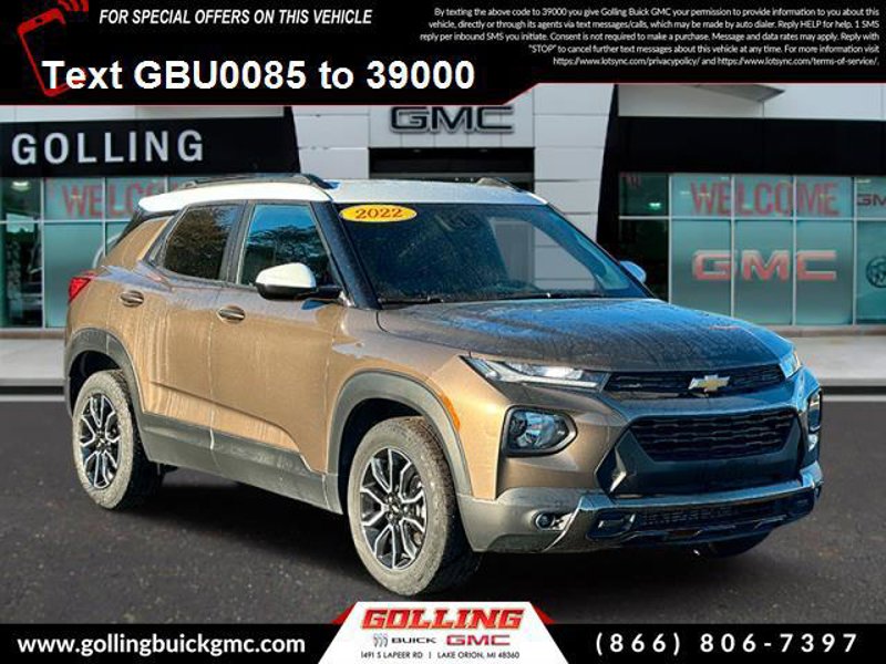 Used 2022 Chevrolet TrailBlazer ACTIV image 1