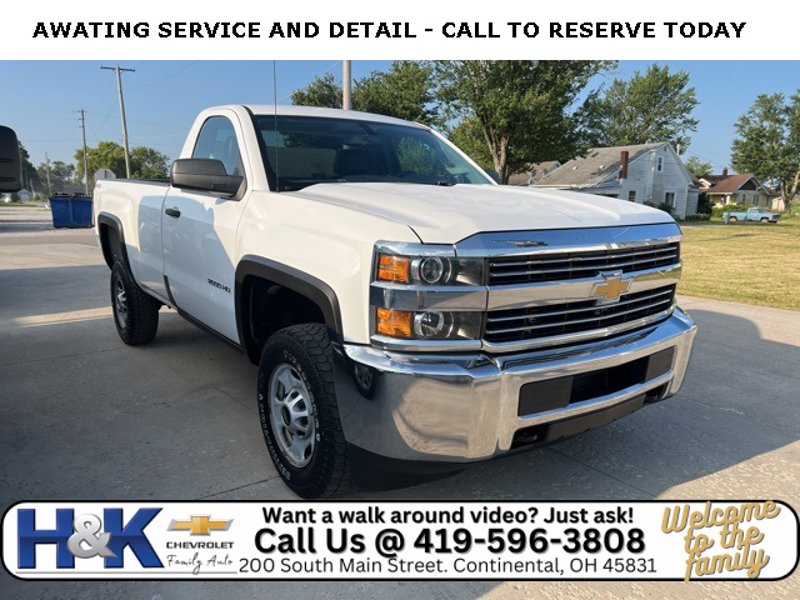 Used 2015 Chevrolet Silverado 2500 W/T w/ WT Convenience Package image 1