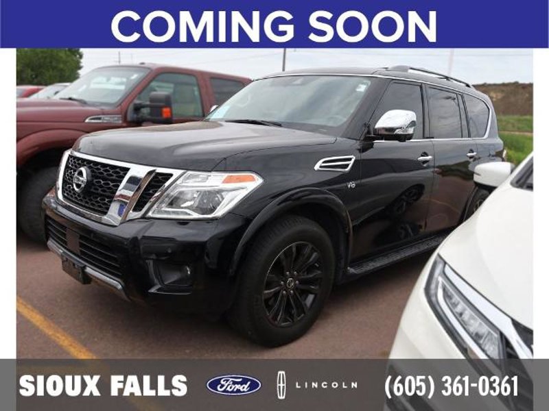Used 2019 Nissan Armada Platinum w/ Captain's Chairs Package image 1