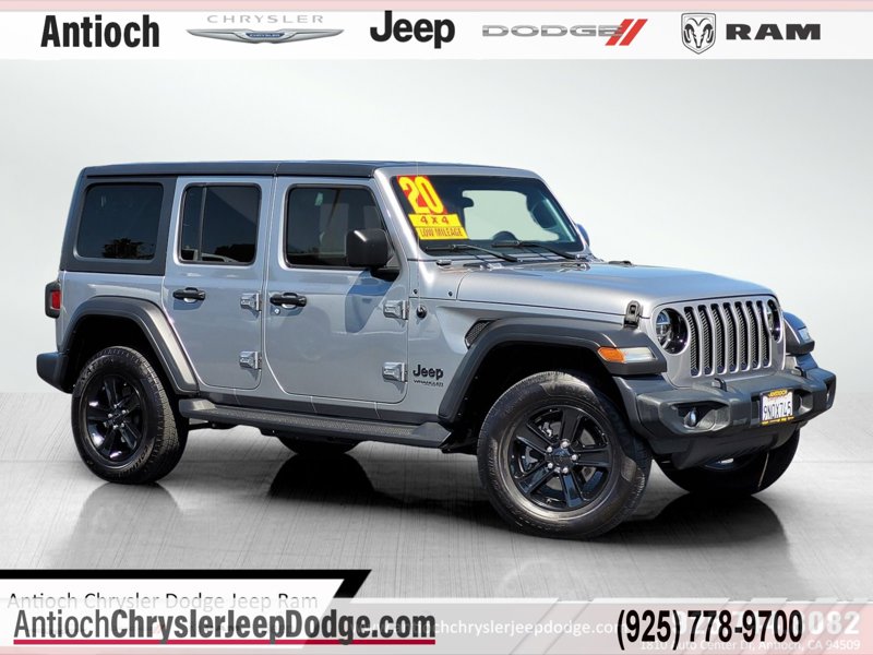 Certified 2020 Jeep Wrangler Unlimited Sport image 1