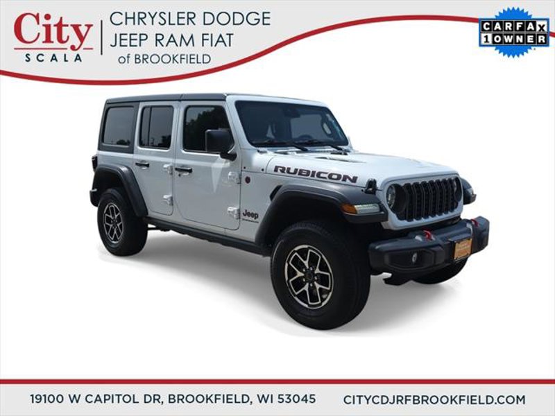 Certified 2024 Jeep Wrangler Unlimited Rubicon image 1