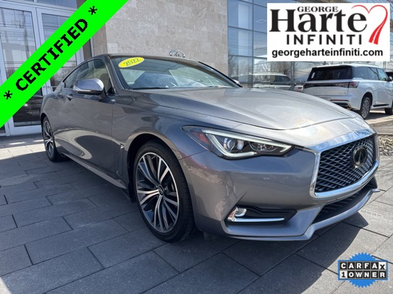 Certified 2022 INFINITI Q60 3.0t Pure image 1