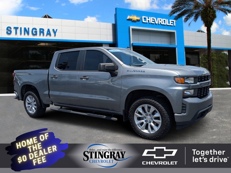 Certified 2021 Chevrolet Silverado 1500 Custom image 1