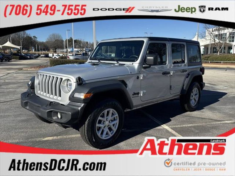 Certified 2023 Jeep Wrangler Unlimited Sport image 1