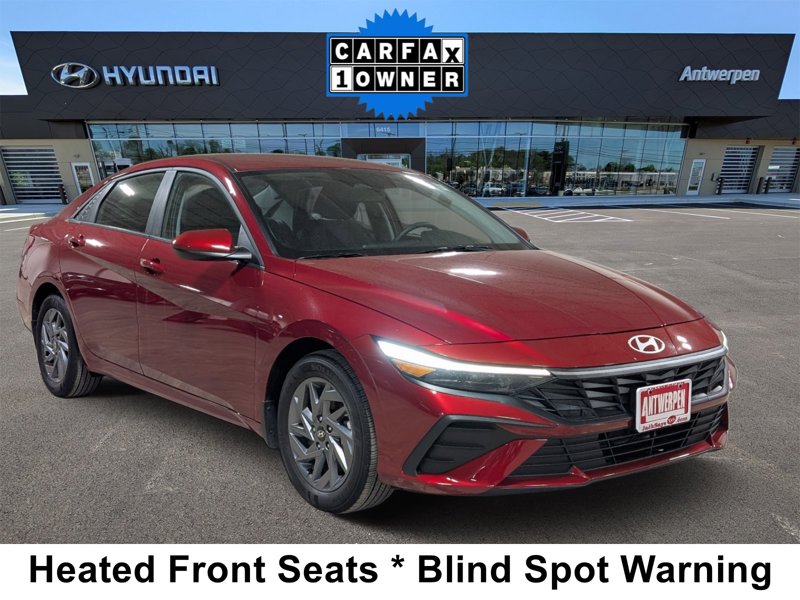 Certified 2024 Hyundai Elantra Blue image 1