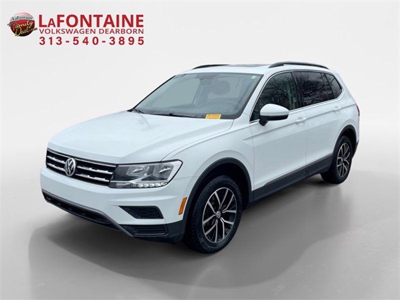 Certified 2021 Volkswagen Tiguan SE w/ Panoramic Sunroof Package image 1