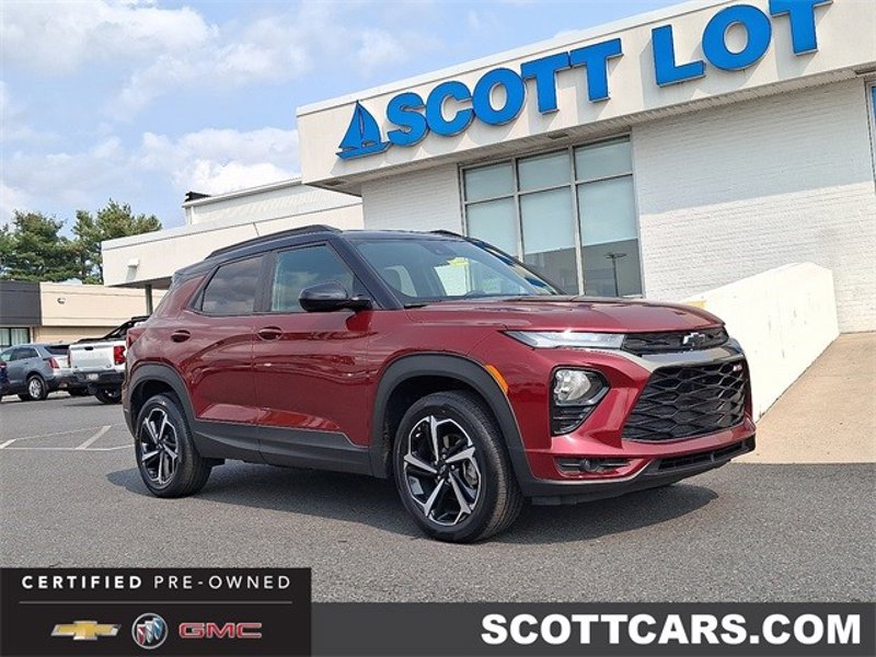 Certified 2022 Chevrolet TrailBlazer RS w/ Sun and Liftgate Package image 1