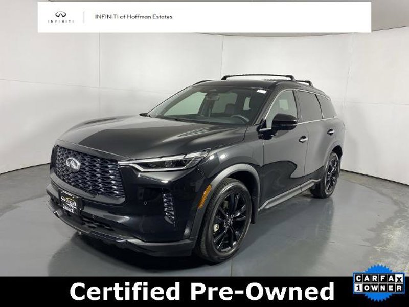 Certified 2025 INFINITI QX60 Luxe w/ Black Edition image 1