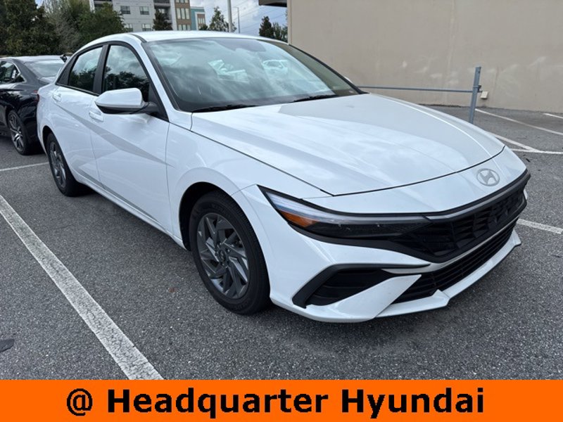 Certified 2025 Hyundai Elantra Blue image 1