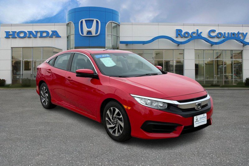Certified 2018 Honda Civic EX image 1