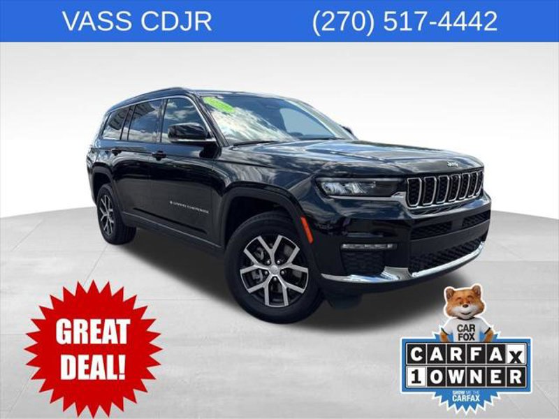 Certified 2024 Jeep Grand Cherokee L Limited w/ Luxury Tech Group II image 1